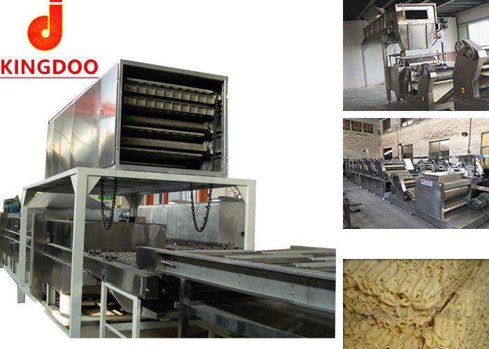 Linea di produzione resistente alla corrosione della tagliatella, fabbrica fritta delle tagliatelle istantanee